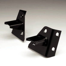 Cargar imagen en el visor de la galería, KC HiLiTES 86-95 Jeep YJ Windshield Hinge Light Mount Bracket Set (Pair) - Black