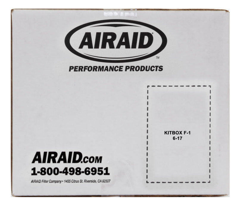 Airaid 04-07 Ford F-150 5.4L 24V Triton / 06-07 Lincoln LT Airaid Jr Kit de admisión - Medio seco/rojo