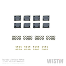Cargar imagen en el visor de la galería, Westin 2004-2010 Dodge/Chrysler Durango Premier Oval Nerf Kit de montaje de barra de paso - Negro