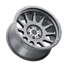 Method MR605 NV 20x10 -24 mm Offset 5x5 71,5 mm CB Rueda de titanio brillante
