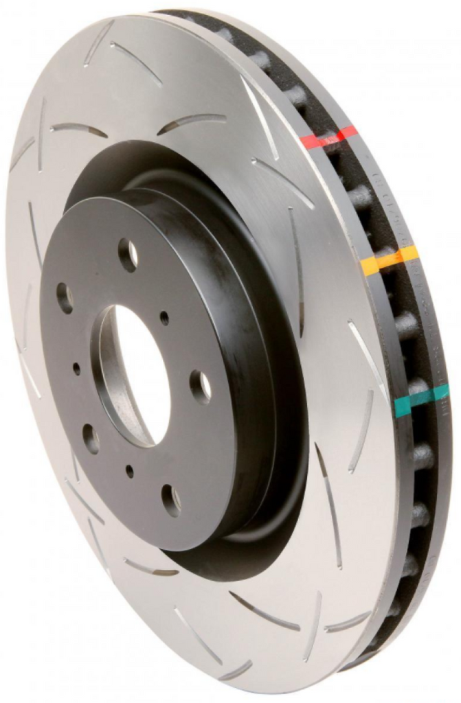 DBA 2018 Kia Stinger con frenos Brembo Rotor ranurado delantero con ranura en T serie T3 4000