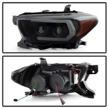 Cargar imagen en el visor de la galería, Spyder Toyota Tacoma 16-18 (SR5 Model Only) Projector Headlights Black Smoke PRO-YD-TT16-LB-BSM