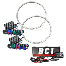 Cargar imagen en el visor de la galería, Oracle Jeep Wrangler JK 07-17 LED Waterproof Halo Kit - ColorSHIFT w/ BC1 Controller SEE WARRANTY