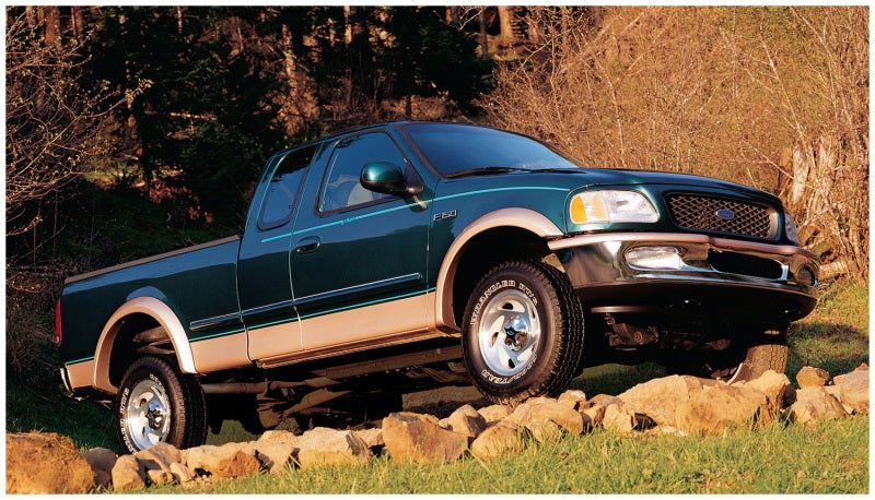 Bushwacker 97-03 Ford F-150 Styleside Extend-A-Fender estilo bengalas 2 piezas 96.0/78.0 pulgadas cama - negro