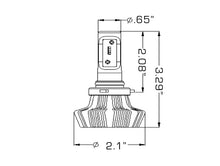 Cargar imagen en el visor de la galería, Oracle 9006 4000 Lumen LED Headlight Bulbs (Pair) - 6000K SEE WARRANTY