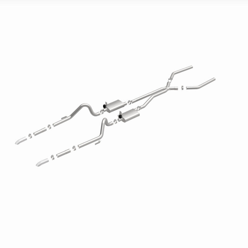Sistema MagnaFlow C/B 64-66 Ford Mustang 2.5 pulgadas