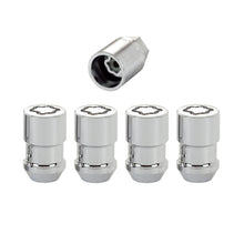 Cargar imagen en el visor de la galería, McGard Wheel Lock Nut Set - 4pk. (Cone Seat) 1/2-20 RH-LH / 13/16 Hex / 1.46in. Length - Chrome