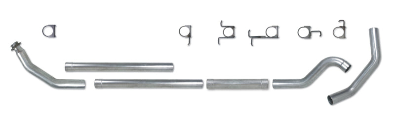 KIT Diamond Eye 4in TB MFLR RPLCMENT TUBO SGL AL: 98.5 - 02 DODGE CUMMINS 5.9L