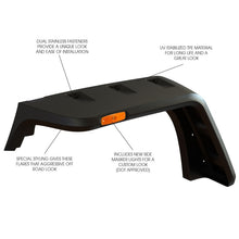 Cargar imagen en el visor de la galería, Rugged Ridge Hurricane Flat Fender Flare Kit 07-18 Jeep Wrangler
