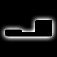 Cargar imagen en el visor de la galería, ORACLE Lighting Universal Illuminated LED Letter Badges - Matte Blk Surface Finish - J SEE WARRANTY
