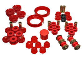 Energy Suspensión 90-93 Honda Accord/Odyssey Rojo Hyper-Flex Master Juego de bujes