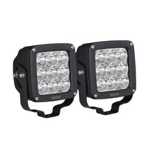 Cargar imagen en el visor de la galería, Westin Axis LED Auxiliary Light 4.5 inch x 4.5 inch Square Spot w/3W Osram (Set of 2) - Black