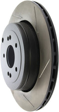Cargar imagen en el visor de la galería, StopTech Power Slot 10 Hyundai Genesis Coupe Track Rear Left Slotted Rotor