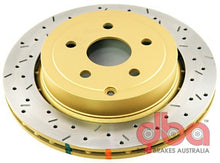 Cargar imagen en el visor de la galería, DBA 09 Pontiac G8 V8 6.0L Rear Drilled &amp; Slotted 4000 Series Rotor