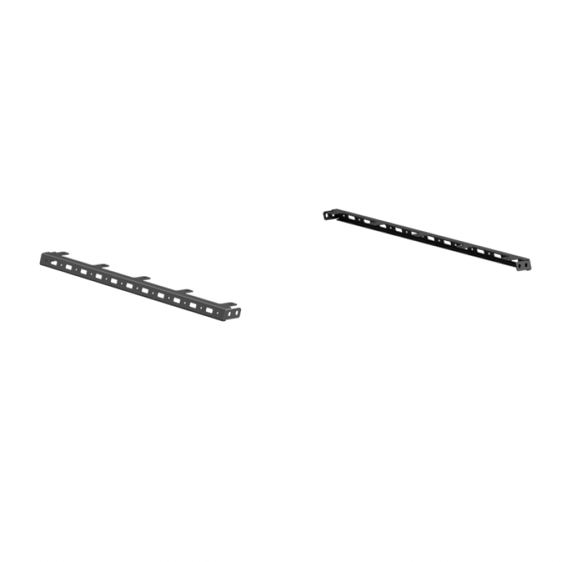 Road Armor TRECK Riel accesorio para cama doble superior de 5-1/2-6 pies y soportes de 5 luces - Tex Blk (par)