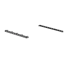 Cargar imagen en el visor de la galería, Road Armor TRECK Riel accesorio para cama doble superior de 5-1/2-6 pies y soportes de 5 luces - Tex Blk (par)