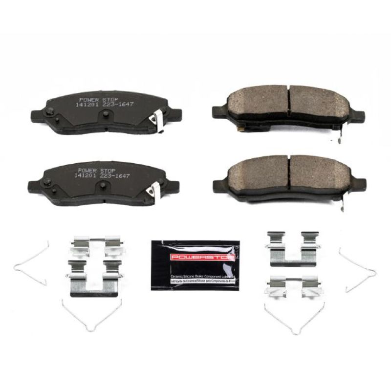 Power Stop 13-16 Dodge Dart Rear Z23 Evolution Sport Brake Pads w/Hardware