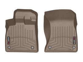WeatherTech 2018+ Audi Q5 Front FloorLiner - Tan