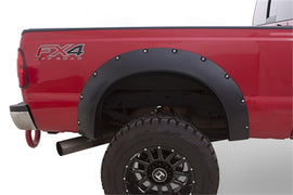 Bushwacker 66-77 Ford Bronco Cutout Style Flares 2 piezas 5 pulgadas de apertura adicional para rueda - Negro