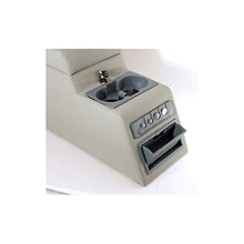 Cargar imagen en el visor de la galería, Rugged Ridge Ultimate Locking Console Gray 76-95 Jeep CJ / Jeep Wrangler