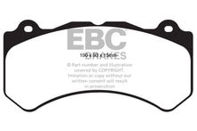Cargar imagen en el visor de la galería, EBC 16+ Cadillac ATS-V 3.6 Twin Turbo Redstuff Front Brake Pads
