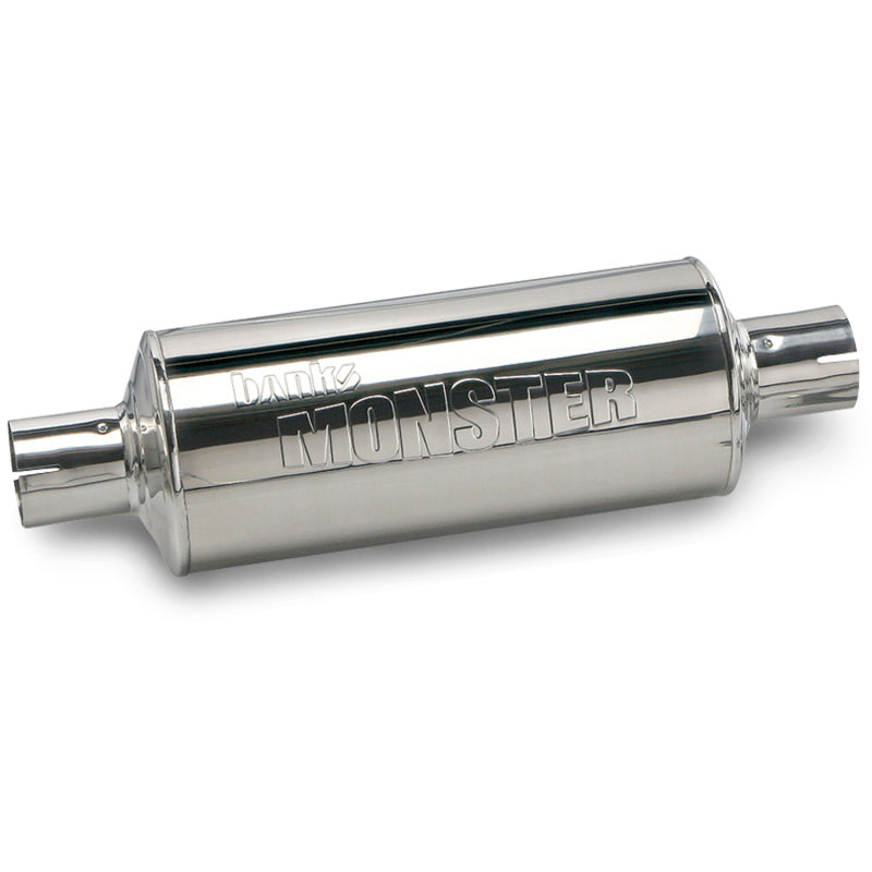 Silenciador para camión Banks Power Chevy/Ford/Nissan-Gas - 3 pulgadas x 3 pulgadas S/S