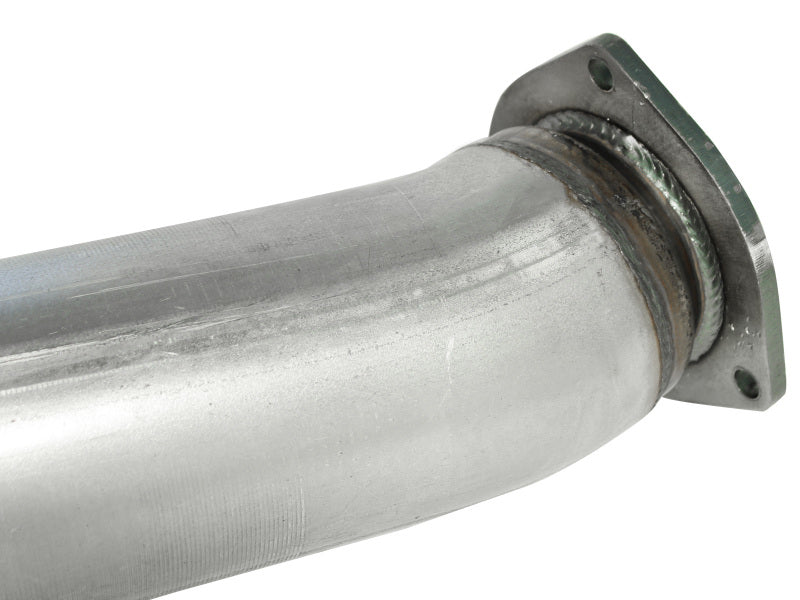 aFe ATLAS Sistema de escape trasero DPF de acero de aluminio de 5 pulgadas 2007-10 camionetas diésel GM V8-6.6L (td)