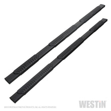 Cargar imagen en el visor de la galería, Westin 2019 Chevrolet Silverado/Sierra 1500 Crew Cab (6.5ft) R5 Modular Nerf Step Bars - Black