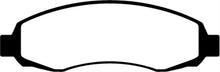 Cargar imagen en el visor de la galería, EBC 03-04 Dodge Dakota 2WD 3.7 Yellowstuff Front Brake Pads