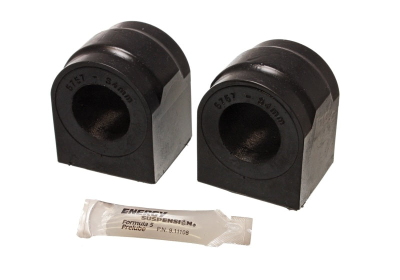 Energy Suspensión 04-06 Ford F100/F150 2wd 34mm Juego de bujes de barra estabilizadora delantera negra