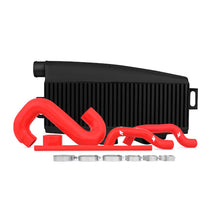 Cargar imagen en el visor de la galería, Mishimoto Subaru 02-07 WRX/04-07 STi Top-Mount Intercooler Kit - Powder Coated Black &amp; Red Hoses