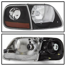 Cargar imagen en el visor de la galería, xTune 97-03 Ford F-150 4pc OEM Style Headlights w/Corner - Black (HD-JH-FF15097-L-SET-BK)