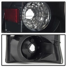 Cargar imagen en el visor de la galería, Spyder Cadillac Escalade 02-06 Euro Tail Lights Black Smoke ALT-YD-CE02-BSM