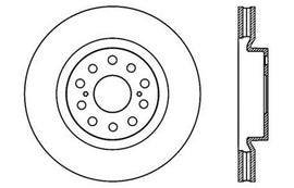 StopTech Drilled Sport Brake Rotor