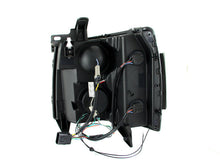 Cargar imagen en el visor de la galería, ANZO 2007-2013 Chevrolet Silverado 1500 Faros delanteros proyectores con halo negro