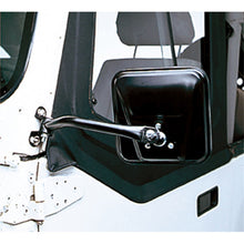 Cargar imagen en el visor de la galería, Rugged Ridge 97-06 Jeep Wrangler TJ Black CJ-Style Side Mirror Kit