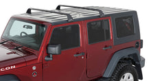 Cargar imagen en el visor de la galería, Rhino-Rack 07-22 Jeep Wrangler JK/JL 4 Door Hard Top Vortex SG 2 Bar Roof Rack - Black