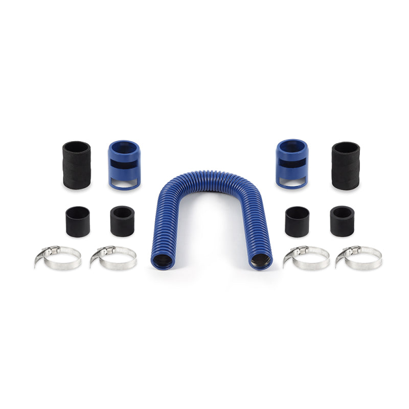 Kit de manguera flexible para radiador Mishimoto de 24 pulgadas, color azul
