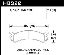 Cargar imagen en el visor de la galería, Hawk Chevy / GMC Truck / Hummer Super Duty Street Front Brake Pads
