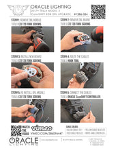 Cargar imagen en el visor de la galería, Oracle 17-21 Tesla Model 3 Headlight DRL Upgrade Kit - ColorSHIFT w/ BC1 Controller SEE WARRANTY