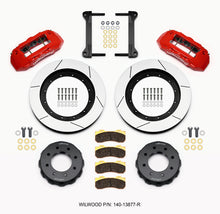 Cargar imagen en el visor de la galería, Wilwood TX6R Front Kit 16.00in Red 1999-2010 GM H2 Truck/SUV 2500
