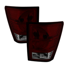 Cargar imagen en el visor de la galería, Xtune Jeep Grand Cherokee 07-10 OEM Style Tail Lights -Red Smoked ALT-JH-JGC07-OE-RSM