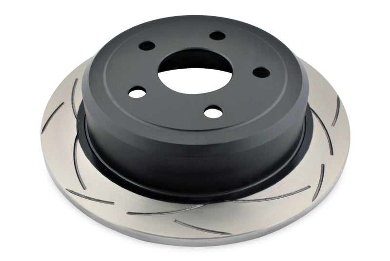 DBA 07-09 Jeep Wrangler JK Rotor trasero ranurado serie Street