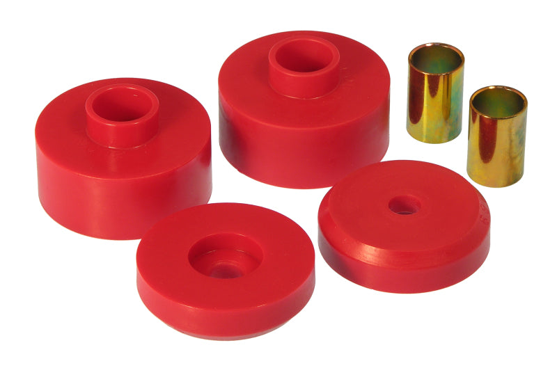Bujes de caja de transferencia Prothane 66-77 Ford Bronco - Rojo