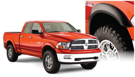 Bushwacker 10-18 Ram 1500 Fleetside Extend-A-Fender Style Flares 4 piezas 67.4/76.3/96.3 pulgadas - Negro