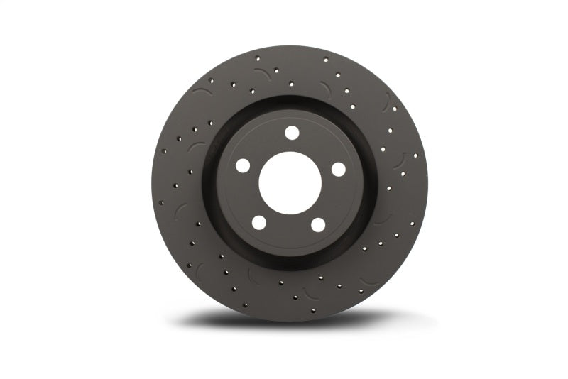 Hawk Talon 2015 Audi S3 Juego de rotores de freno trasero perforados y ranurados