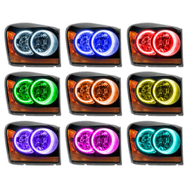 Oracle 04-06 Dodge Durango SMD HL - Black - ColorSHIFT w/ 2.0 Controller SEE WARRANTY