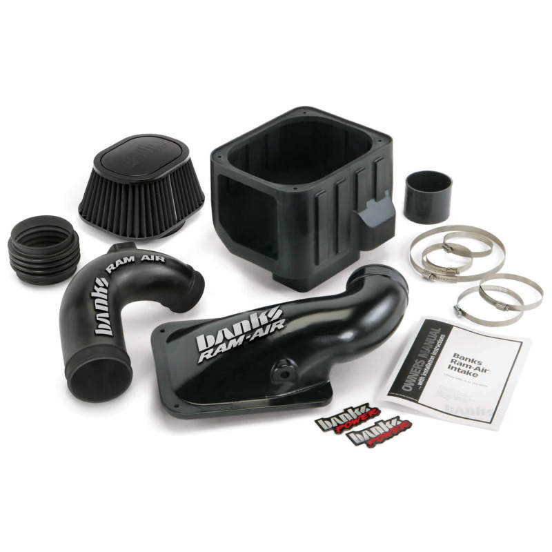 Banks Power 04-05 Chevy 6.6L LLY Sistema de admisión de aire Ram - Filtro seco