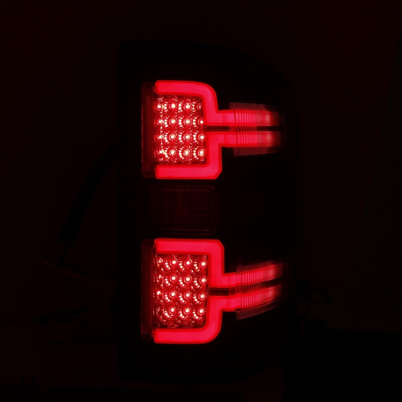 ANZO 2014-2018 Chevy Silverado 1500 luces traseras LED negras