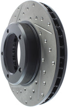 Cargar imagen en el visor de la galería, StopTech Slotted &amp; Drilled Sport Brake Rotor